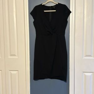 Black, knee length classy dress